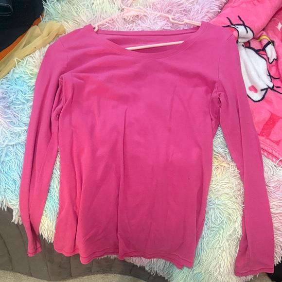 Pink Long Sleeve Women's Top - Picture 1 of 1